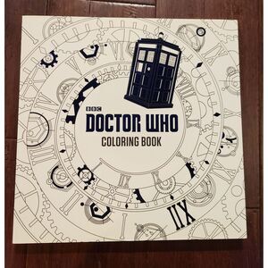 BBC Doctor Who Coloring Book TARDIS Daleks Time Lord Sci-Fi Adult Coloring Book
